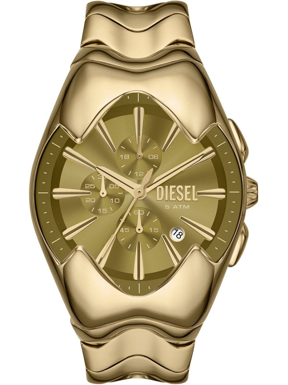 Vyriškas laikrodis DIESEL Spiked Chronograph DZ4655