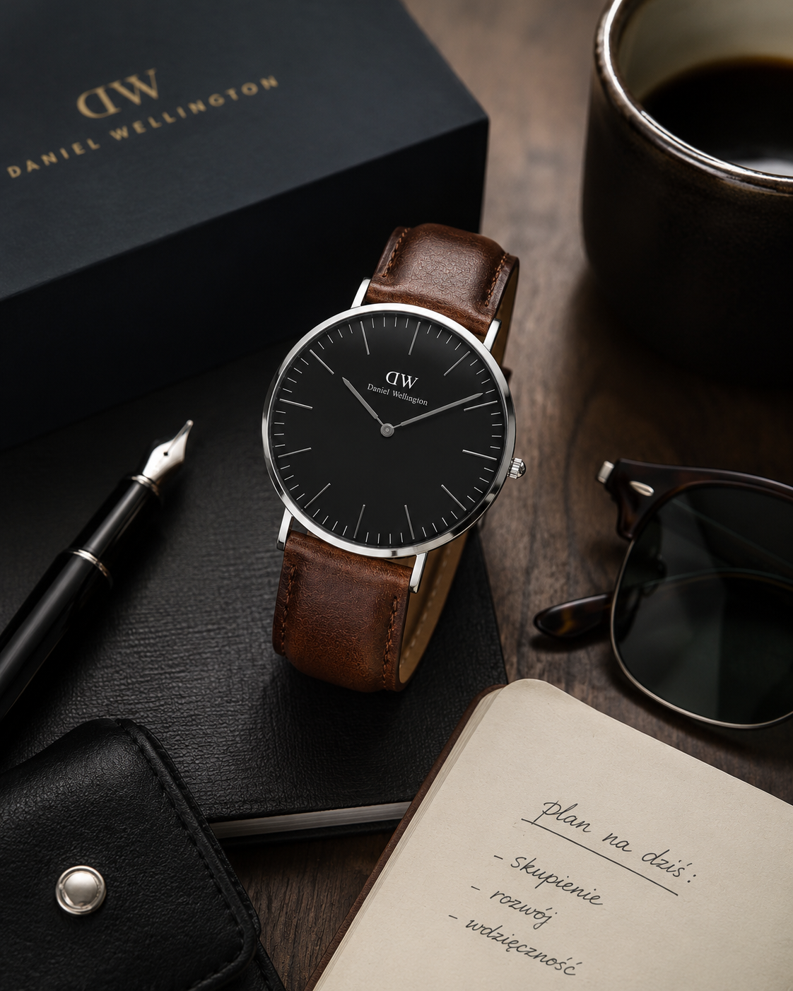Moteriškas laikrodis DANIEL WELLINGTON Classic Black Sheffield DW00100131 – 3
