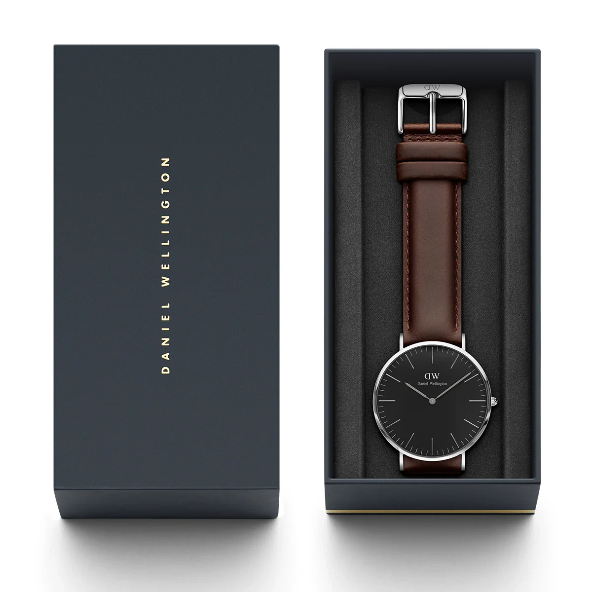 Moteriškas laikrodis DANIEL WELLINGTON Classic Black Sheffield DW00100131 – 6