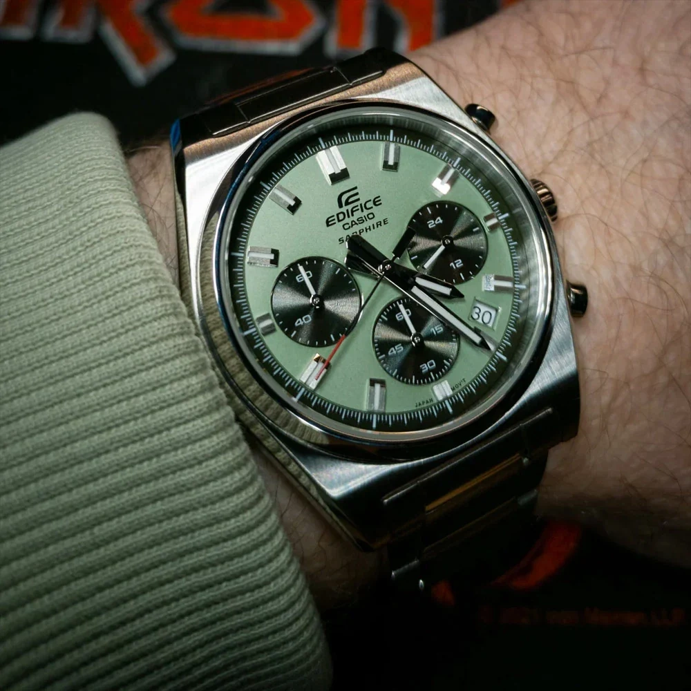 Zegarek Męski Casio EDIFICE EFB-730D-3AVUEF + BOX - Image 2
