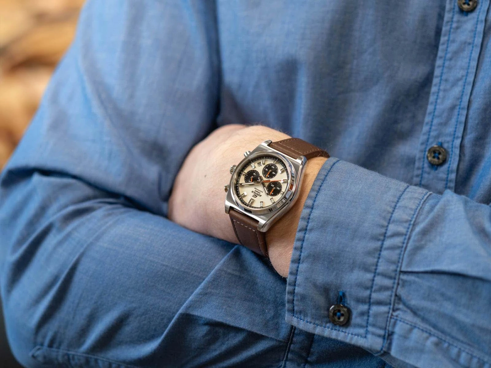 Zegarek Męski Casio EDIFICE EFB-730L-7AVUEF + BOX - Image 4
