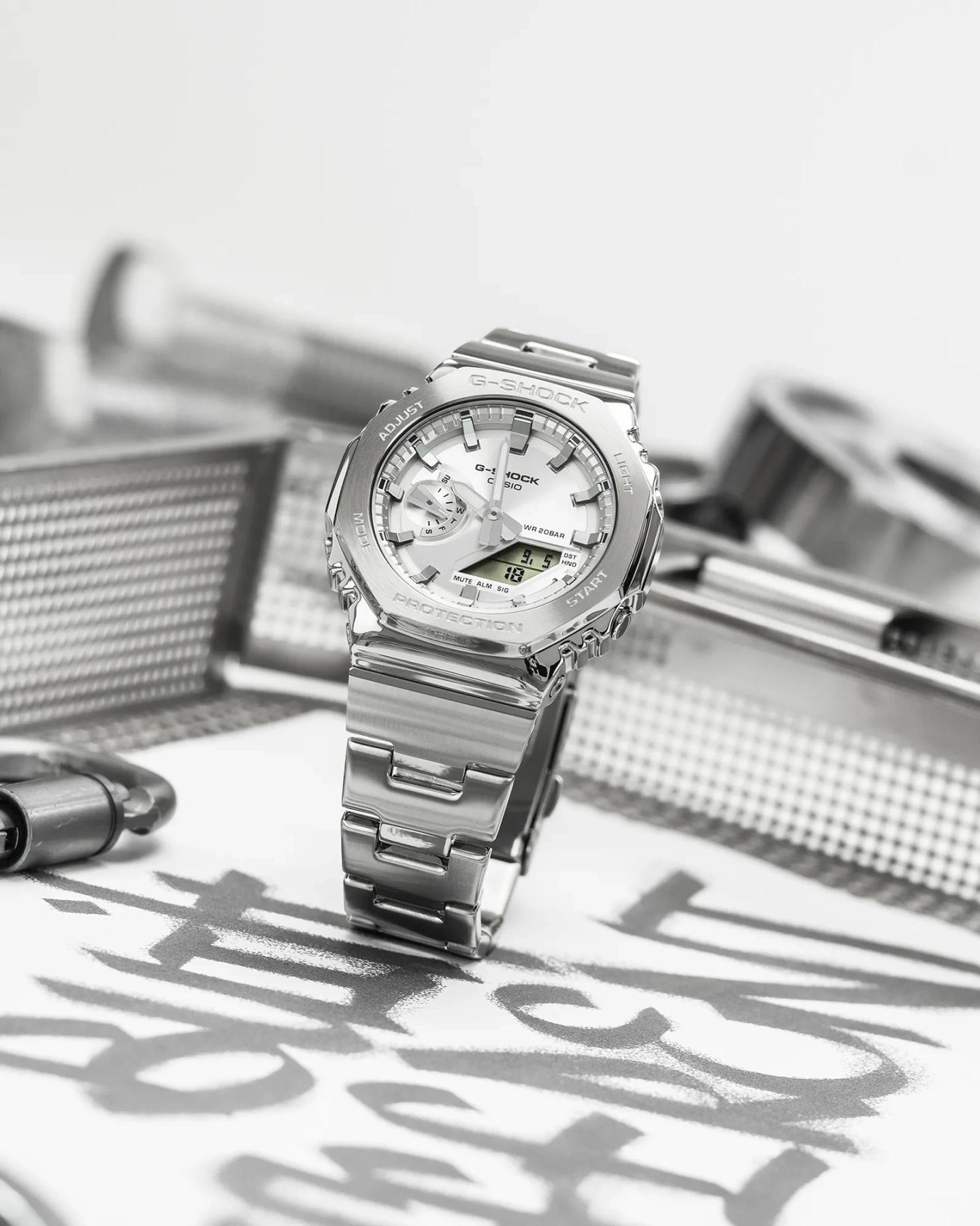 Zegarek Męski Casio G-SHOCK GM-2110D-7AER - Image 2