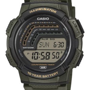 ZEGAREK MĘSKI CASIO WS-1800-3AVDF  + BOX