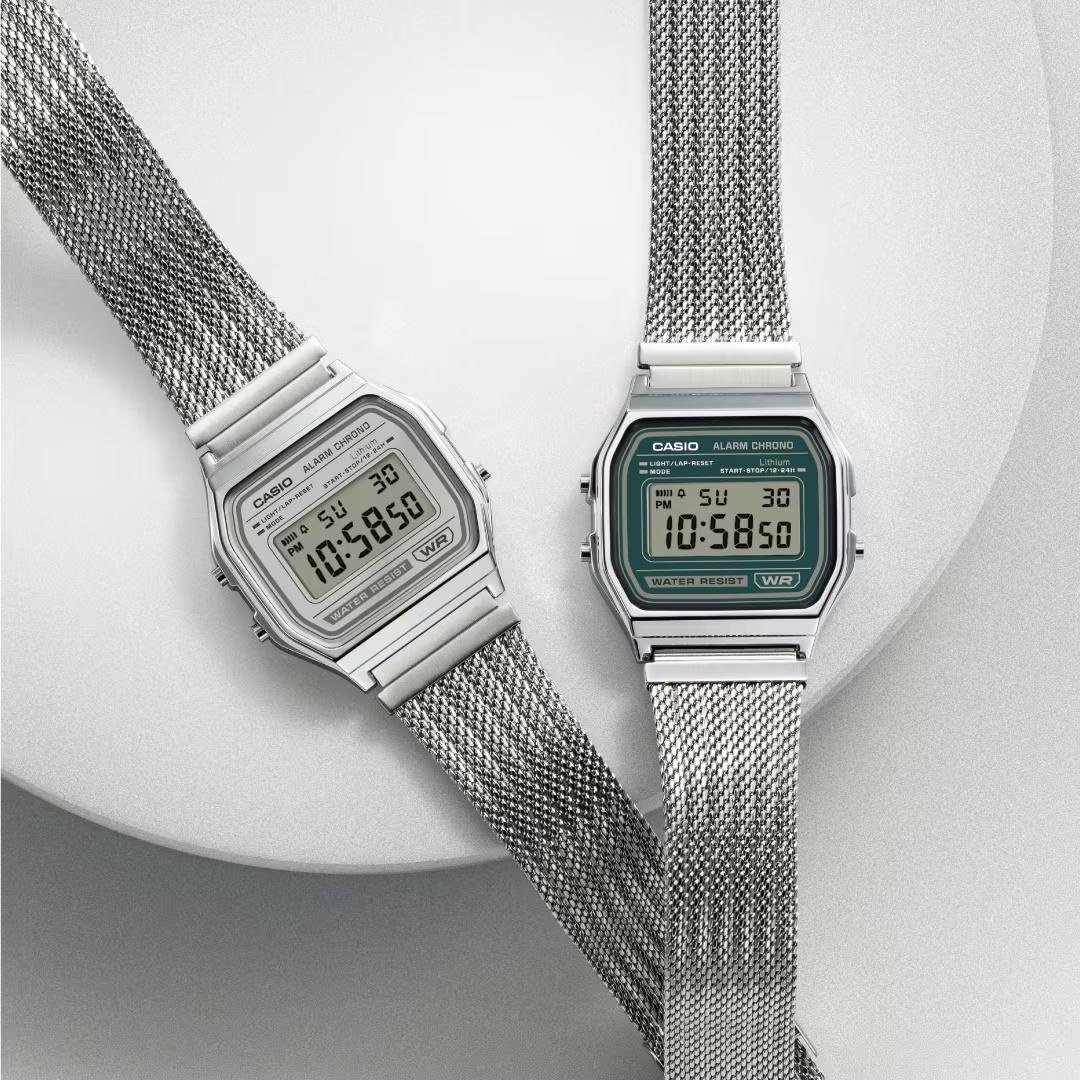 Vyriškas laikrodis CASIO A158WEM-7DF – KLASYKA – 8