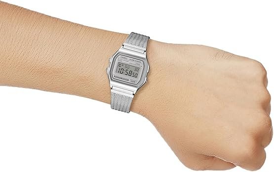 Vyriškas laikrodis CASIO A158WEM-7DF – KLASYKA – 5