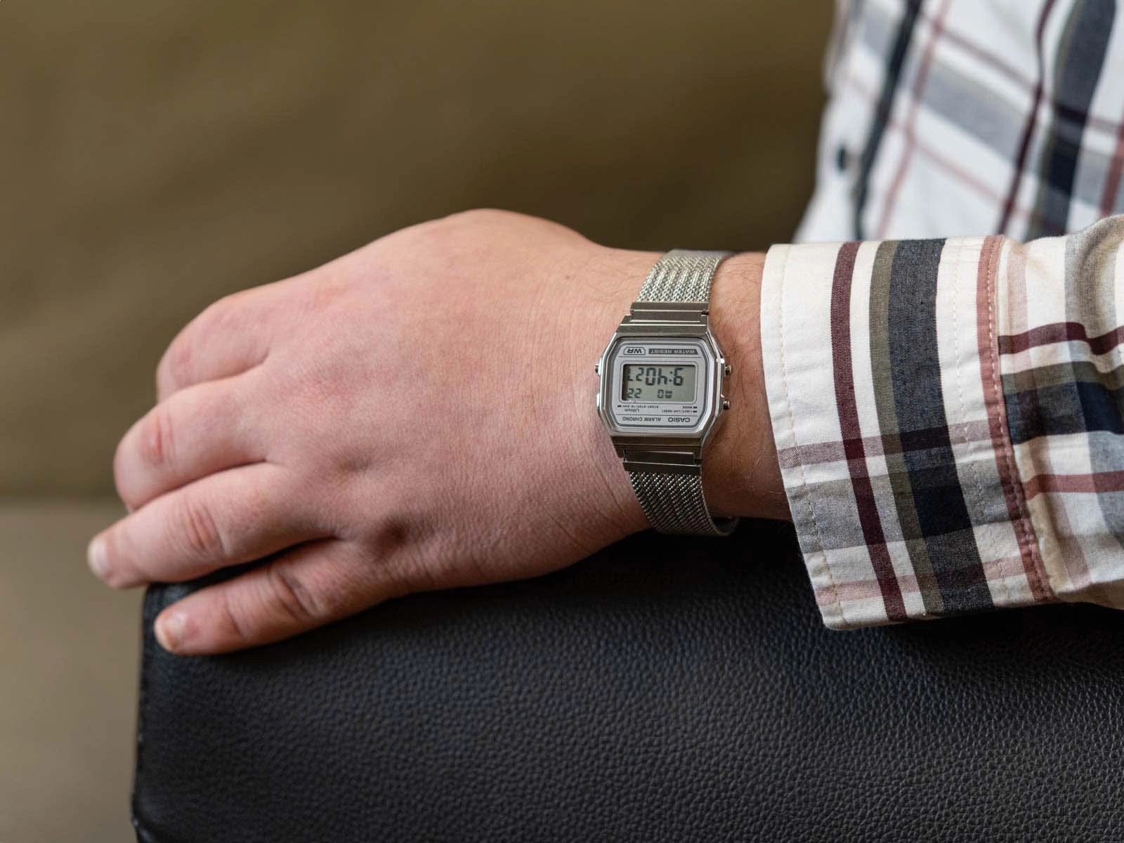 Vyriškas laikrodis CASIO A158WEM-7DF – KLASYKA – 7