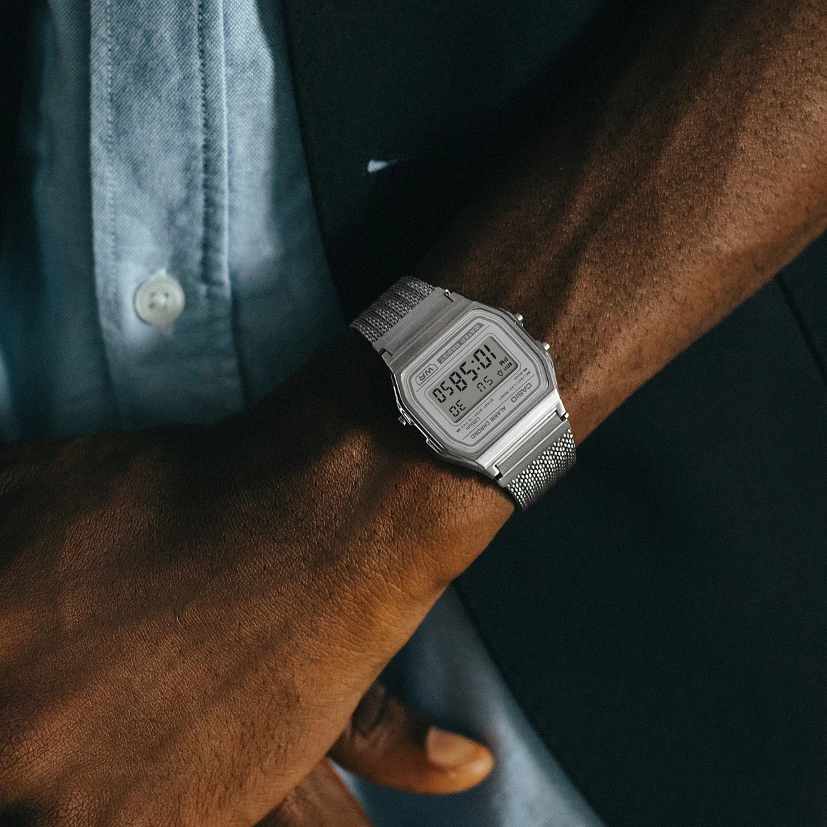 Vyriškas laikrodis CASIO A158WEM-7DF – KLASYKA – 6
