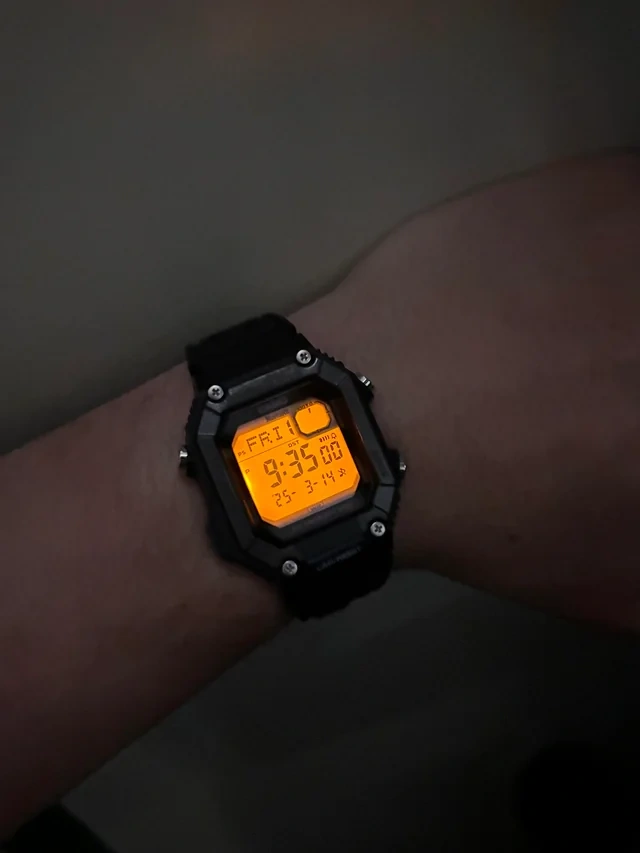 Vyriškas laikrodis CASIO skaitmeninis su mėnulio fazėmis WS-1700H-1AV – 8
