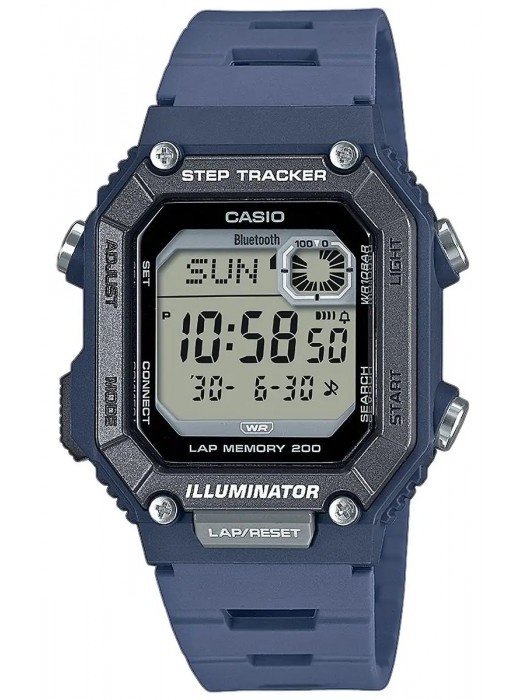 Vyriškas laikrodis CASIO Digital Moonphase WS-B1000-2AVDF