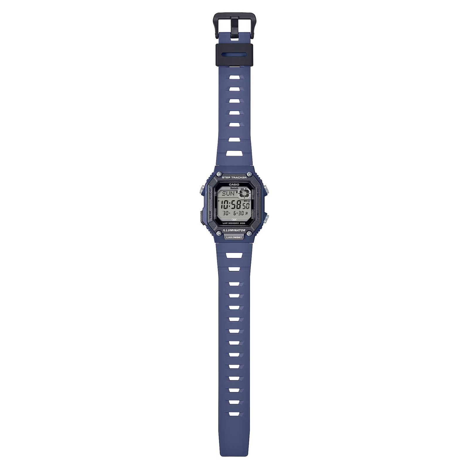 Vyriškas laikrodis CASIO Digital Moonphase WS-B1000-2AVDF – 4