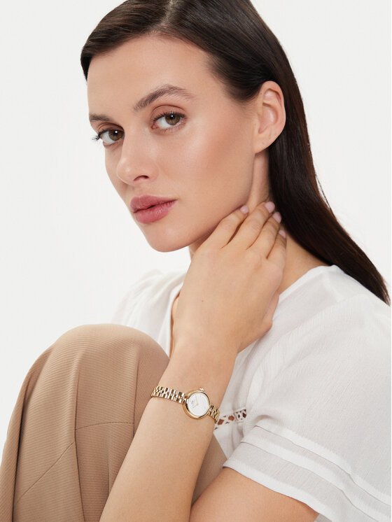 Moteriškas laikrodis DANIEL WELLINGTON Elan Lumine Gold 22mm DW00100715 – 2
