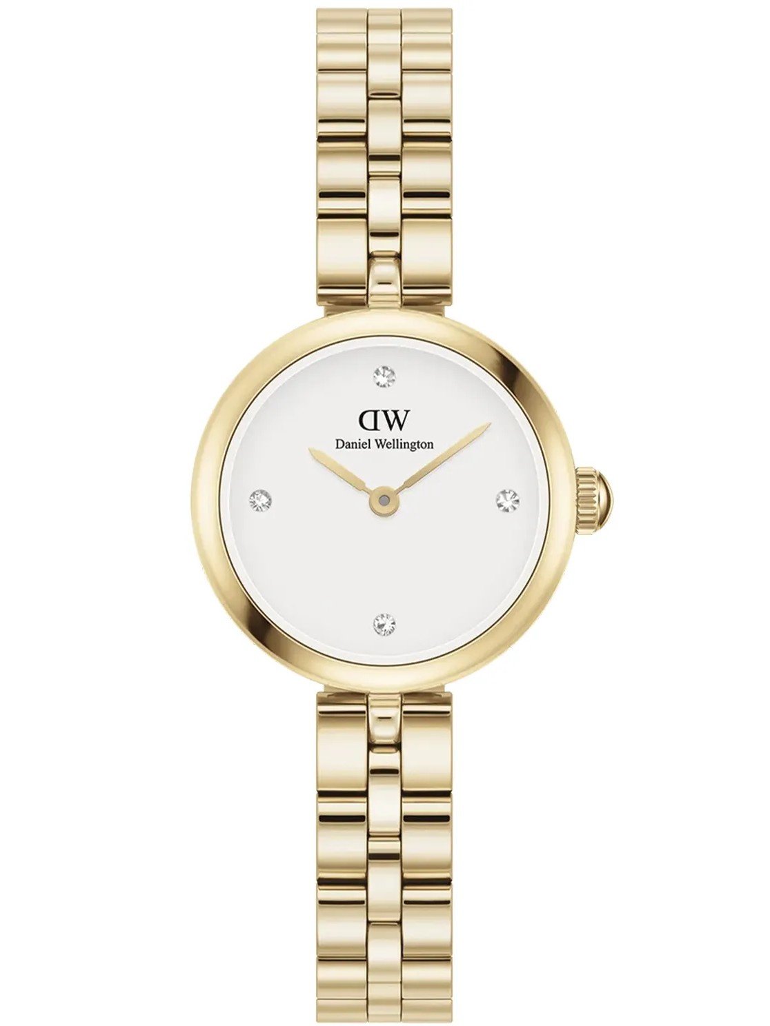 Moteriškas laikrodis DANIEL WELLINGTON Elan Lumine Gold 22mm DW00100715