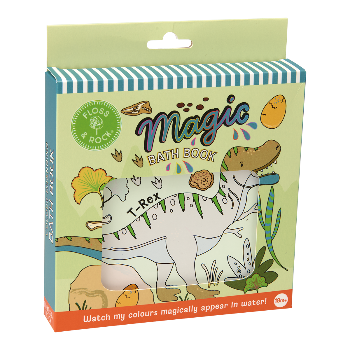 Magiška maudymosi knygelė, Dinozauras