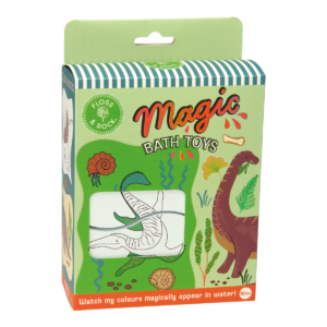 Magiškas maudymosi žaislas-dėlionė, Dinozauras